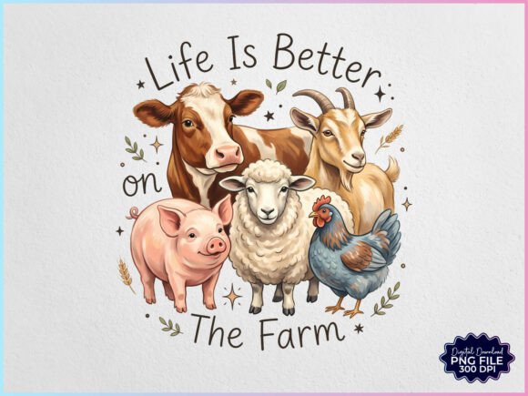 Download Life is Better on the Farm PNG - Farm png Collection