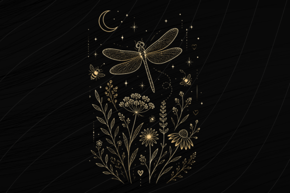 Download Dragonfly Wildflower PNG Boho Shirt - Wildflower png Collection