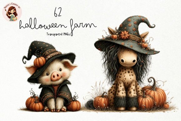 Download Cute Halloween Farm PNG Clipart - Farm png Collection