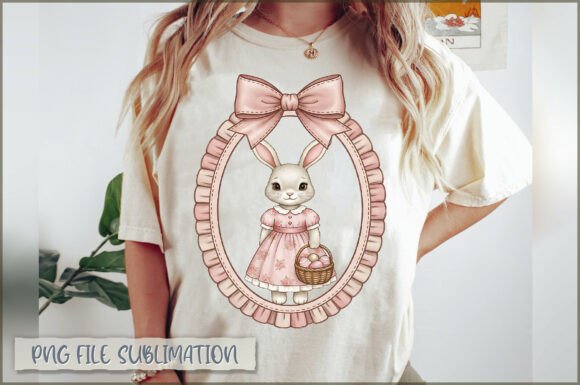 Download Vintage Easter Bunny Clipart PNG - Premium Resources