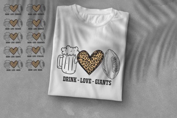 Download NFL Drink Love Bundle DIY Crafts Files - Diy crafts Collection