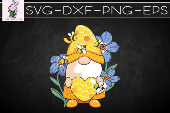 Download Beekeeper Gnome with Flowers SVG - Gnome with flowers Collection