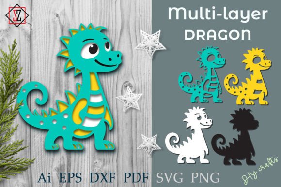 Download Multi-layer Dragon/Cut/DIY Crafts - Diy crafts Collection