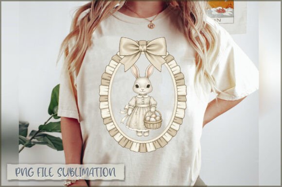 Download Vintage Easter Bunny Clipart PNG - Premium Resources