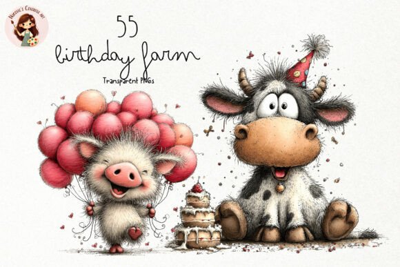 Download Whimsical Birthday Farm PNG Clipart - Farm png Collection