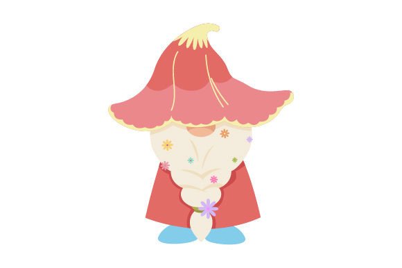 Download Spring Gnome with Flowers - Gnome with flowers Collection