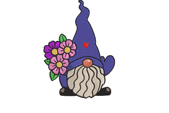 Download Gnome with Flowers - Gnome with flowers Collection