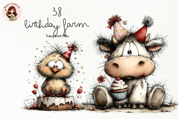Download Cute Birthday Farm PNG Clipart - Farm png Collection